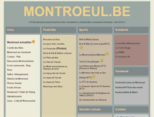 Tablet Screenshot of montroeul.be
